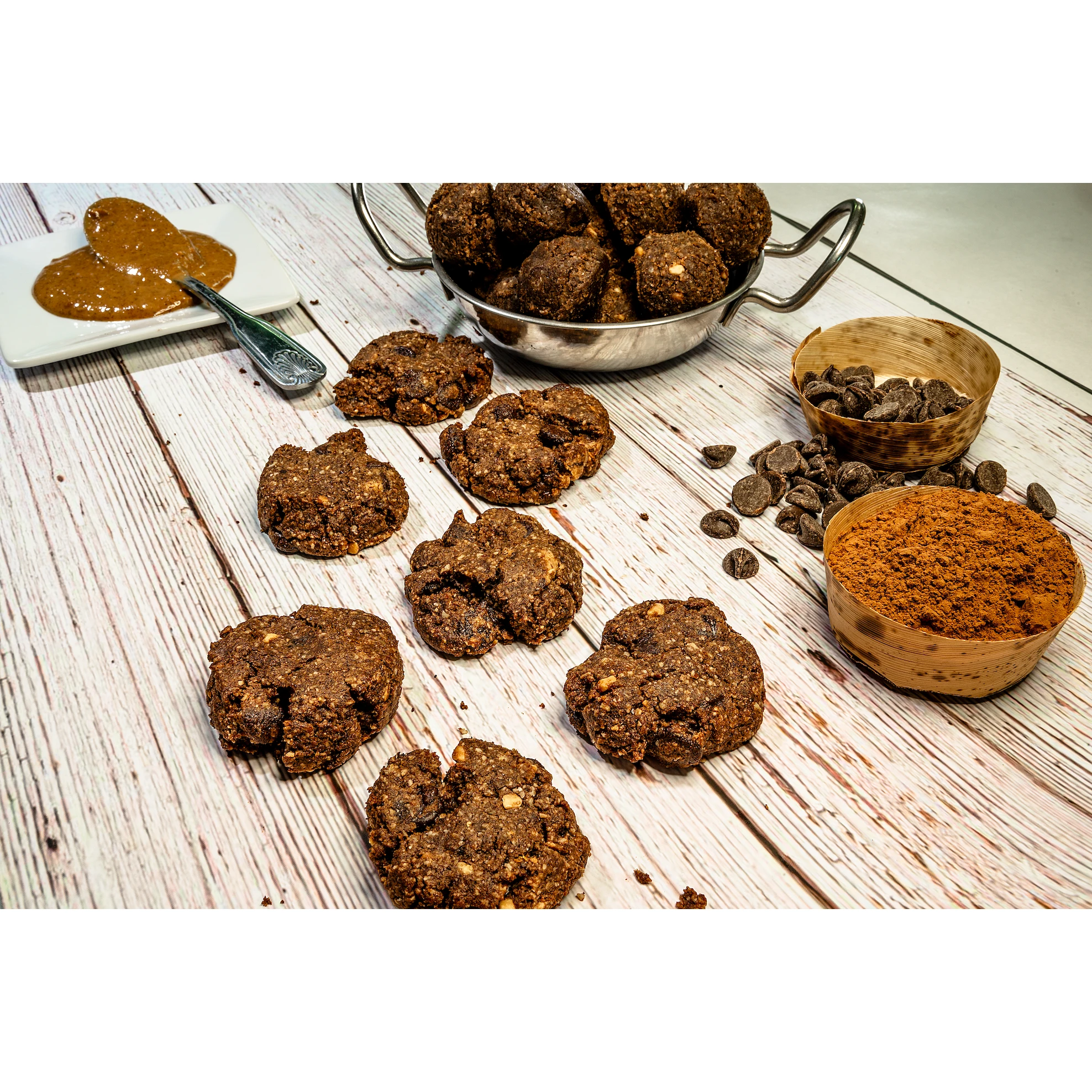 The "Kings"Double Chocolate Peanut Butter Cookie - Half Dozen